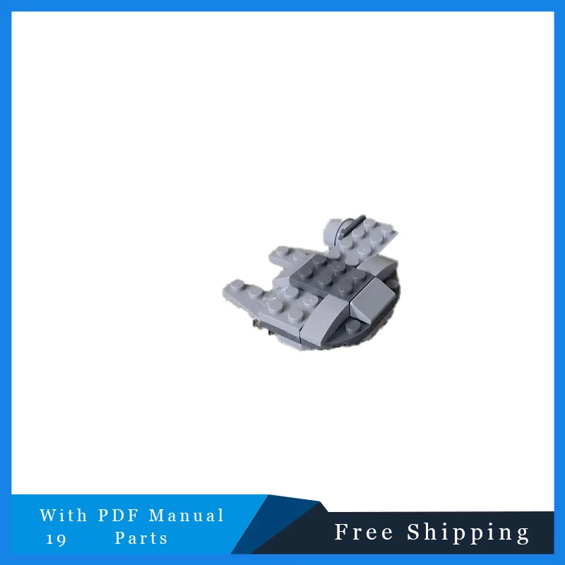 19 أجزاء MOC ستار معركة ستار القتال لتقوم بها بنفسك نموذج اللبنات الطوب التجمع الإبداعي ألعاب تعليمية هدايا عيد الميلاد والكريسماس