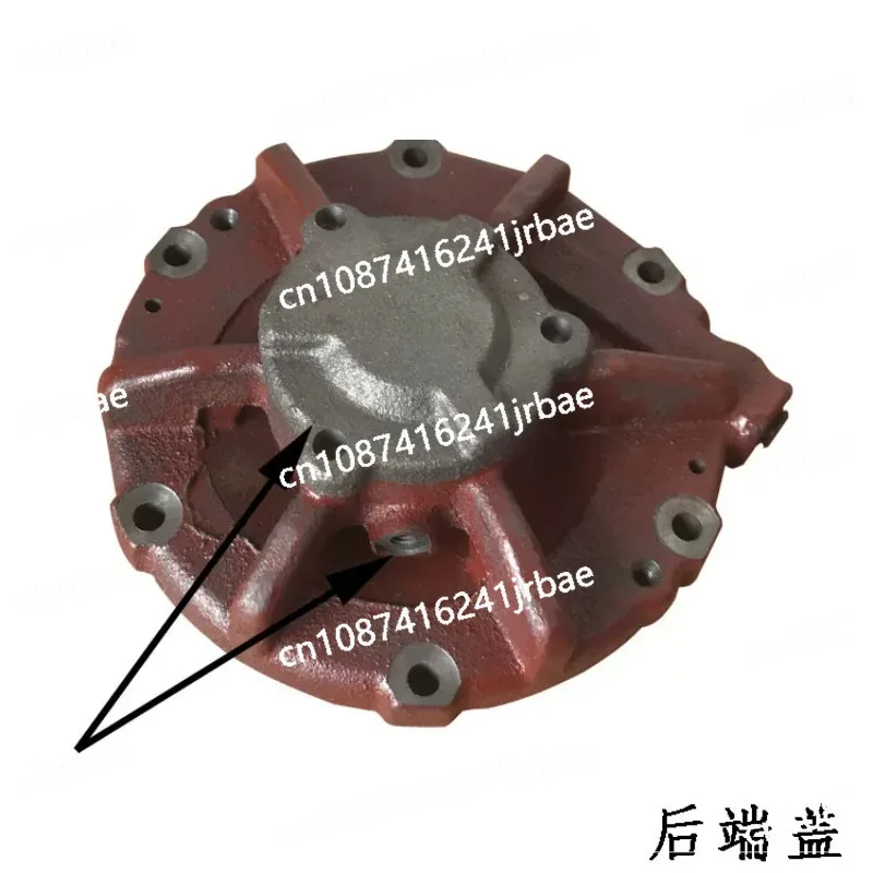Vacuum pump, front and rear end covers, air pump, cylinder body, printing machine, air pump rotor bearing gland parts
