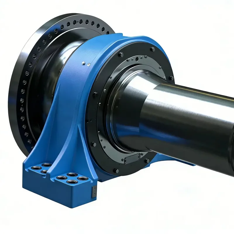 LYJW OEM Customizable 42CrMo4 Wind Turbine Main Shaft & Gearbox Shaft with Bearing and Gear Components
