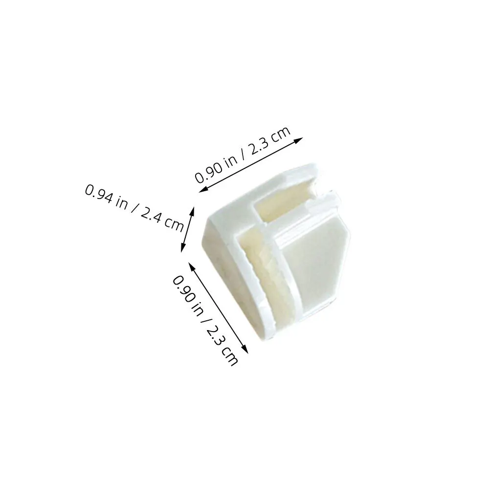 50pcs Right Angle Clips Cube Connectors For Wire Modular Shelf Plastic Storage Organizers Replacement Closet Shelf Brackets