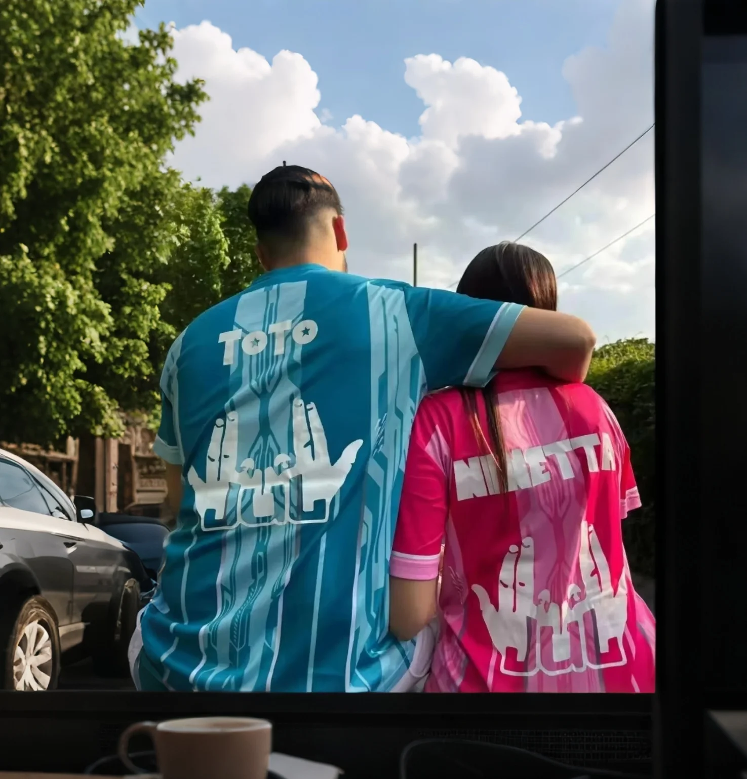 Camiseta JUL Maillot TOTO Et Ninetta para hombre y mujer, camisetas con estampado de cultura rap a la moda, camisetas transpirables para fútbol y senderismo para hombre