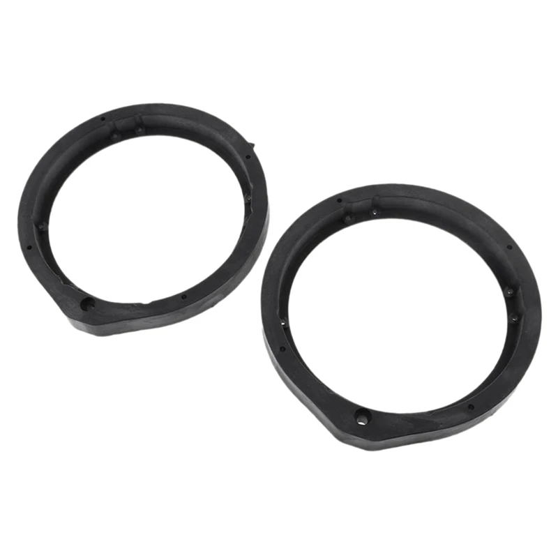 4 Pcs Car Accessories: 2 Pcs 1.5 Inch Pair Front Pillar Tweeter Covers & 2 Pcs Car Speaker Mounting Spacer Adaptor Rings