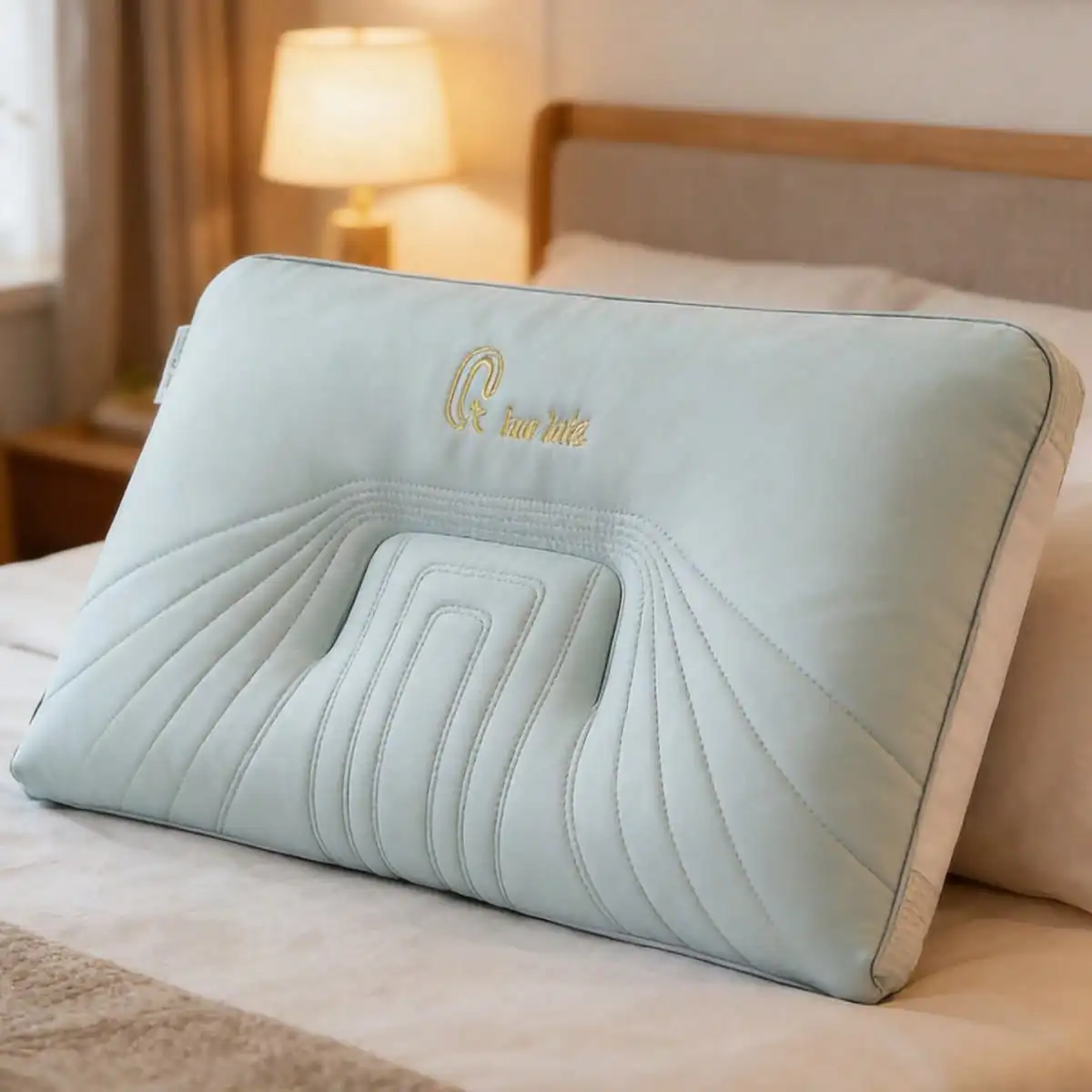 Super Soft And Cool Ice Silk Pillow Core, Household Adult Cervical Vertebra Protection Helps Sleep For Men And Women, Cool And Anti-Mite In Summer sf260227142054535052501