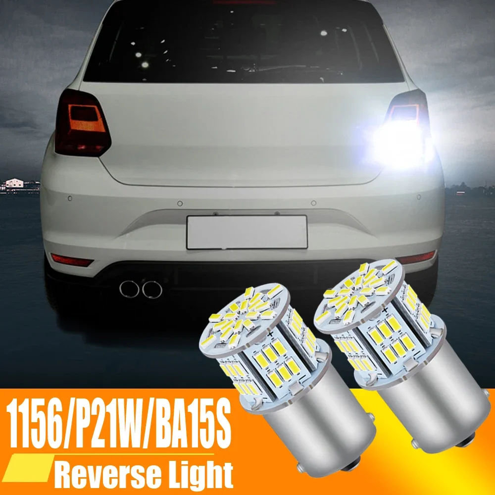 

2pcs LED Reverse Light Blub Lamp P21W BA15S Canbus For VW Passat B5 B5.5 B6 Golf mk3 mk4 mk5 mk6 3 4 5 6 Polo 6n 6r 9n Touran