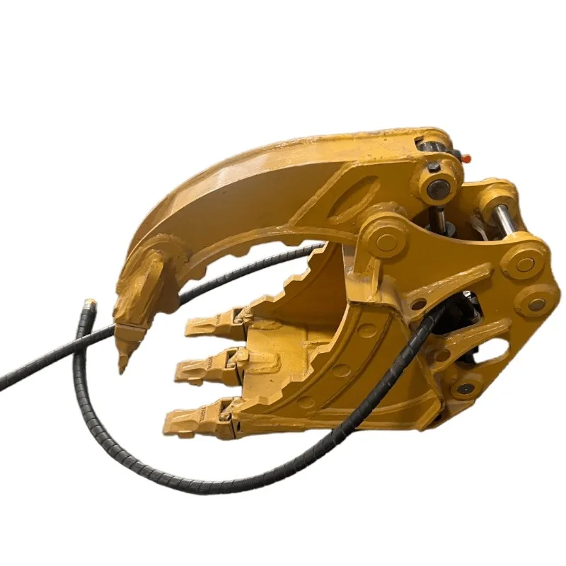 Powerful Mini Excavator Accessories, Excavator Hydraulic Thumb Clamp Fast Delivery