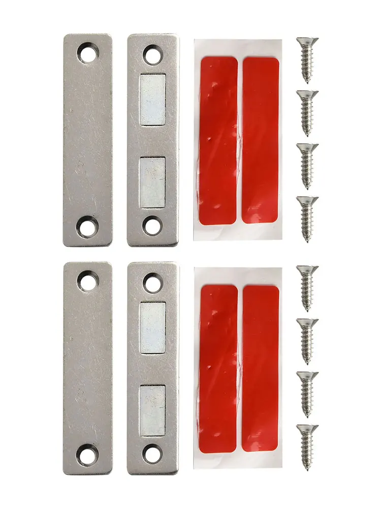 Aimants de porte d'armoire, loquet magnétique pour bureau, magasin, Installation facile, sécurité améliorée, conception Ultra-mince