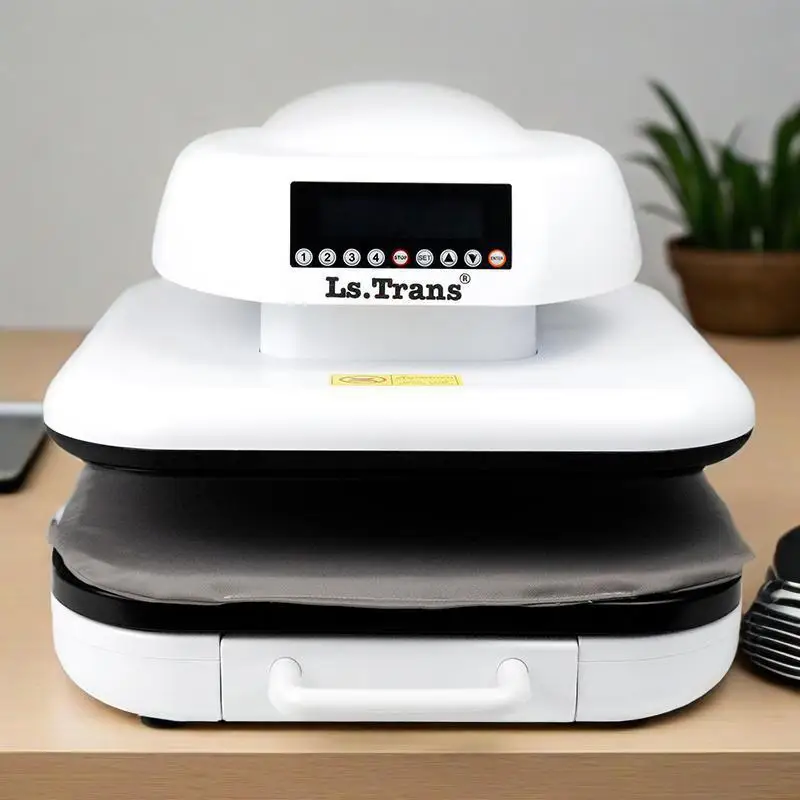 Custom 15*15 Inches Auto Electric Heat Press Machine Sublimation Flatbed Printer New T-shirt Heat Transfer Machine