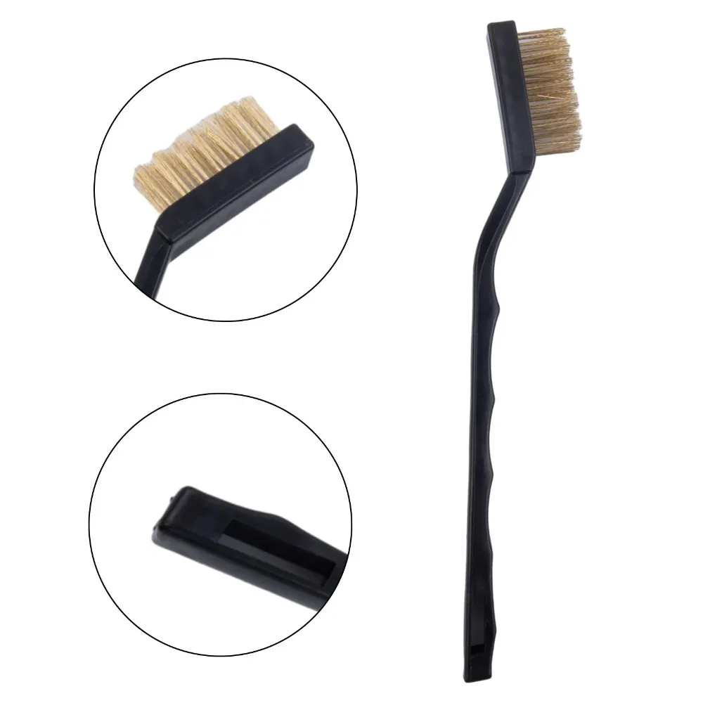 Airbrush Spray Gun Nozzle Cleaning Repair Tool Double-end Nylon Hook Brushes Cleaning Brush Cleaning Needle Cleaning Set