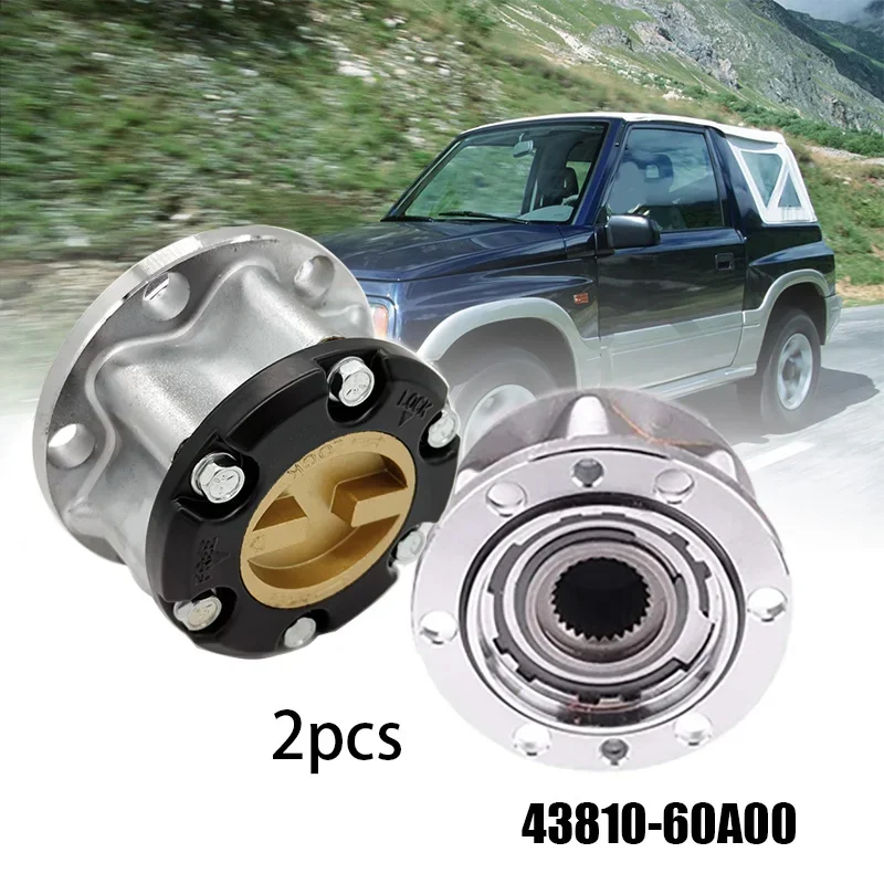 

4WD Locking Hubs FOR SUZUKI X-90 Vitara Escudo 89-01 JIMNY SJ 410 SJ 413 Samurai Sierra B039 43810-60A00 4381060A00 Zinc alloy