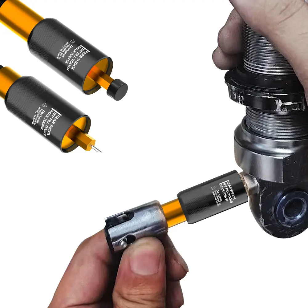 Bicycle Bike Rear Shock IFP Needle Charging Adapter Fill Tool for