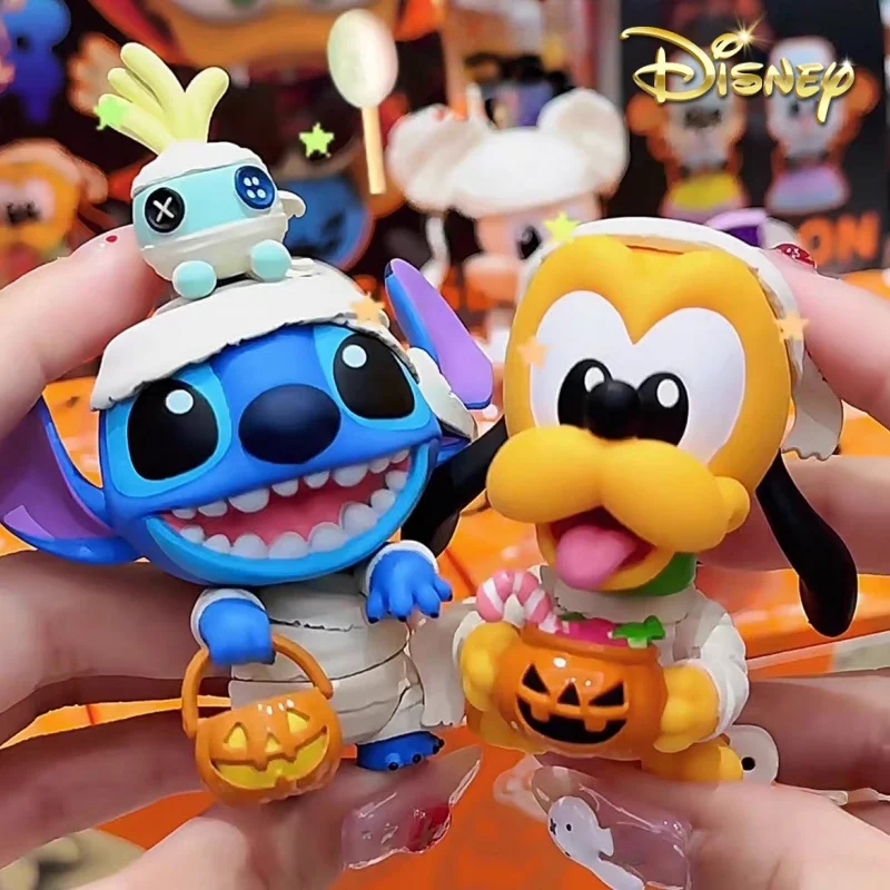ホットトイズ ディズニー ミッキーと仲間たち パンプキン ハロウィン ブラインドボックス ミステリーフィギュア コスビコレクション 装飾玩具 サプライズギフト用