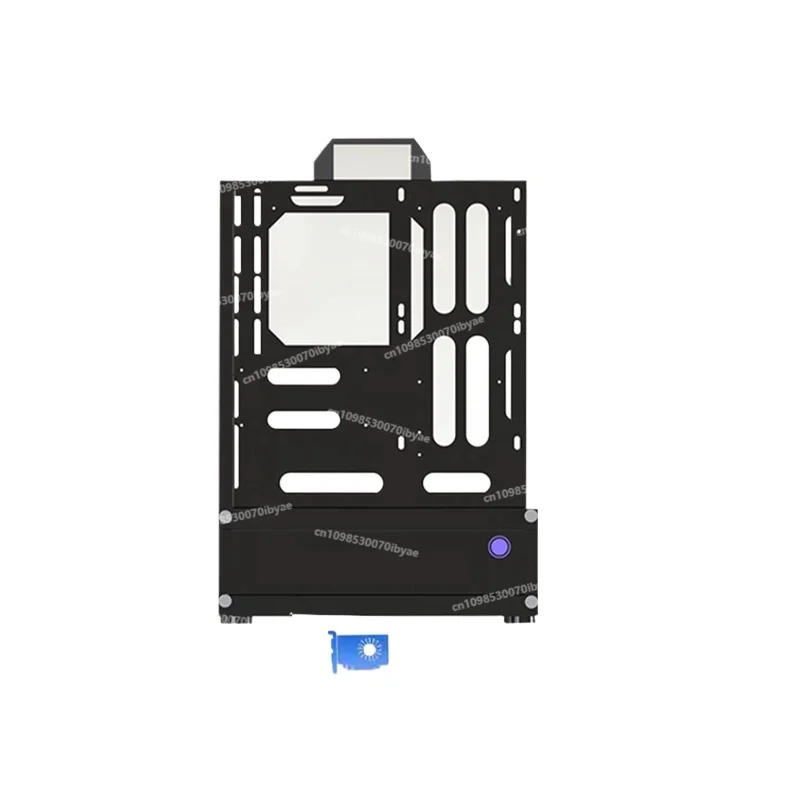 

For Open Chassis 240/360 Water-cooled Air-cooled Rack ATX/MATX Graphics Card Vertical Desktop Host Small Chassis