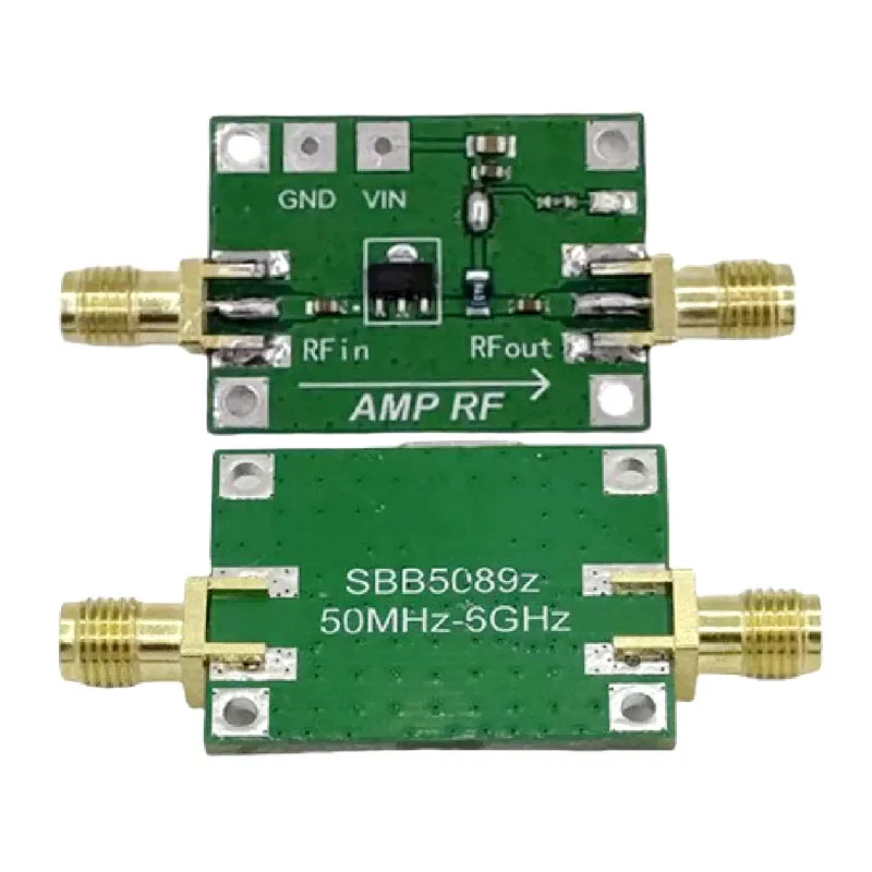 SBB5089zRF 20dB Gain RF Module, Broadband RF Power Amplifier Front-End 5MHz-6GHz for Wireless Communication Applications