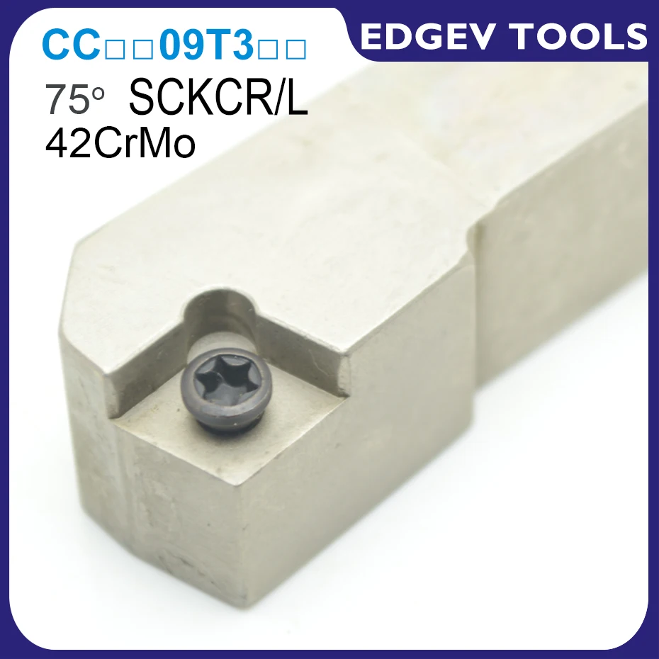 SCKCR1616H09 SCKCR2020K09 SCKCR2525M09 SCKCL1616H09 SCKCL2020K09 SCKCR/L CCMT09T304 Insert CNC Lathe Cutter Turning Tool Holder