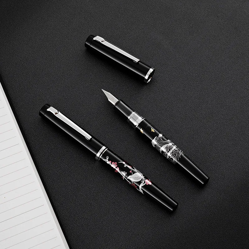 PLATINUM PROCYON Senkaku Wave Fountain Pen High Quality with Clip Pen Stationery Business Writing Gifts Japan Writing Ink PEN