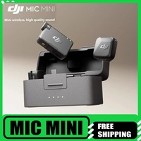 DJI Mic Mini 2TX 1RX add Charging Case Two-Level Active Noise Cancelling 48-Hour Operation High-Quality Audio Stable Transmissio
