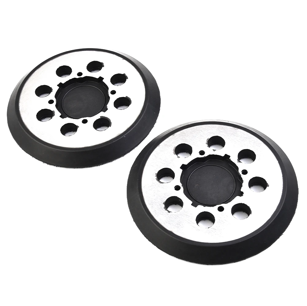 2-Pack 5-Inch 8-Hole Metal Sanding Pad Assembly Compatible With DWE6421 DWE6423 DCW210B Random Orbital Sander