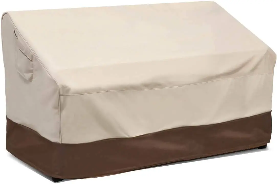 

2-Seater Heavy Duty Patio Deep Bench Loveseat Cover,100% Waterproof Outdoor Deep Sofa Cover, Lawn Patio Furniture Covers With