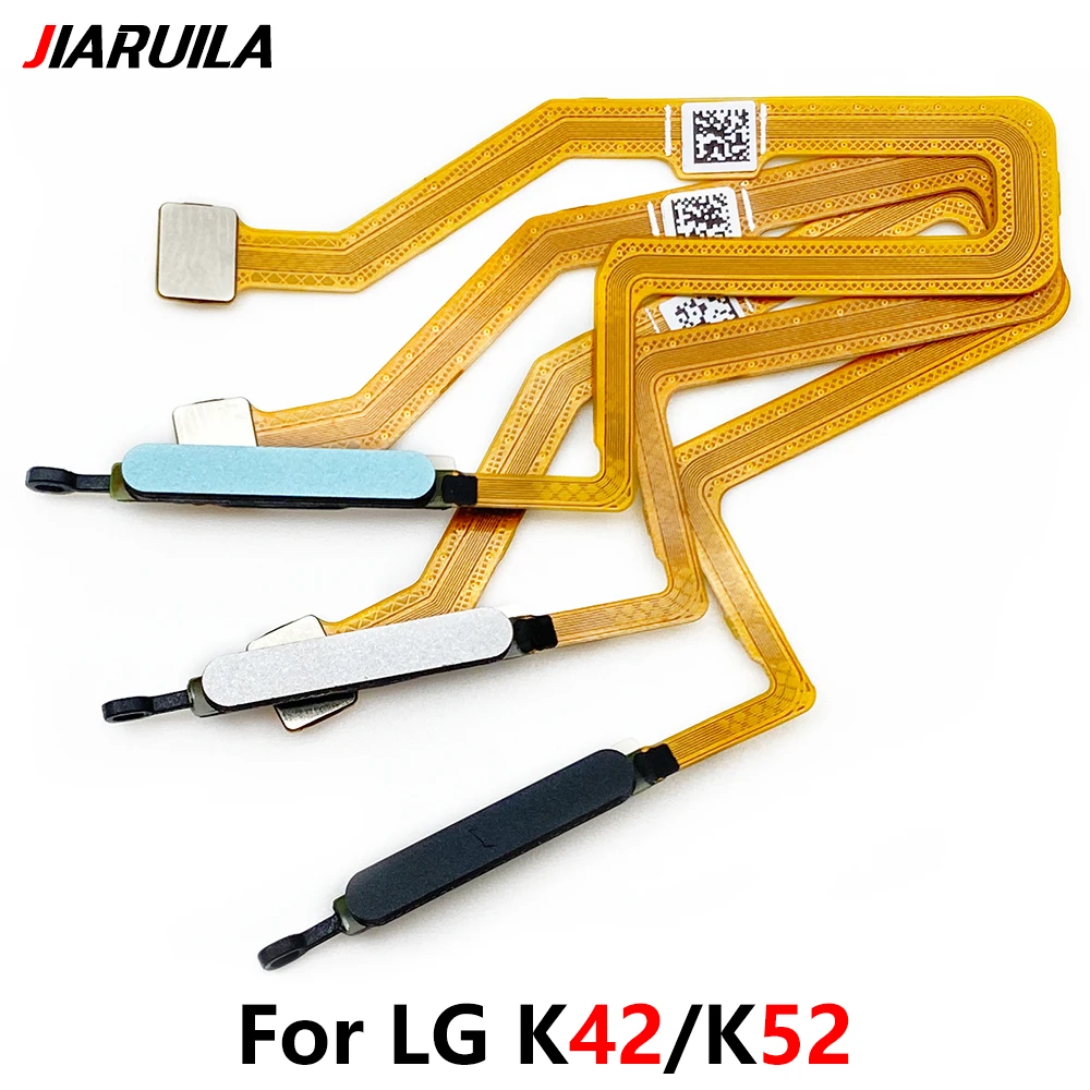NEW Tested Fingerprint Sensor Touch ID Home Return Key Menu Button Flex Ribbon Cable For LG K42 K52 Replacement Parts