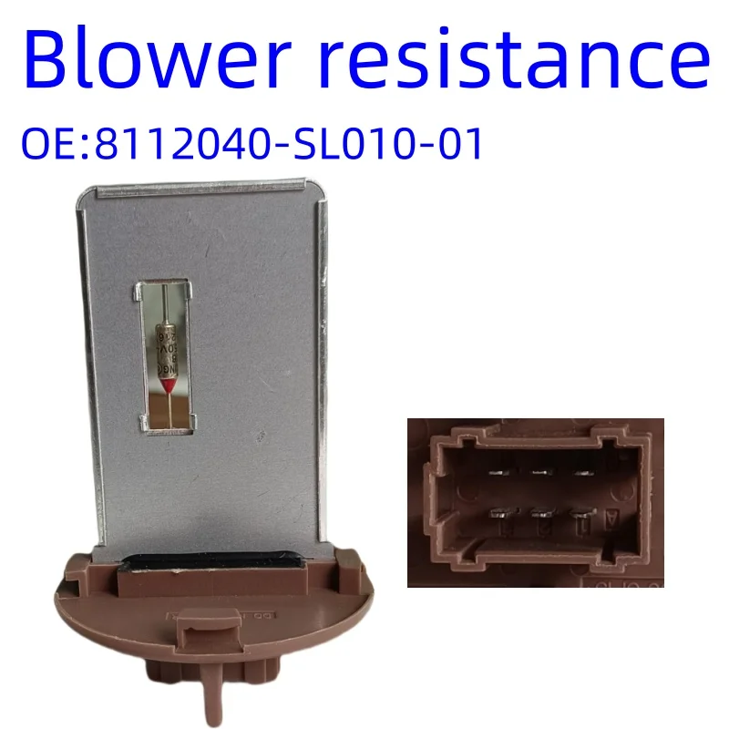 NEW RE443 8112040-SL010-01 8112040SL01001 Heater blower motor resistor for Peugeot