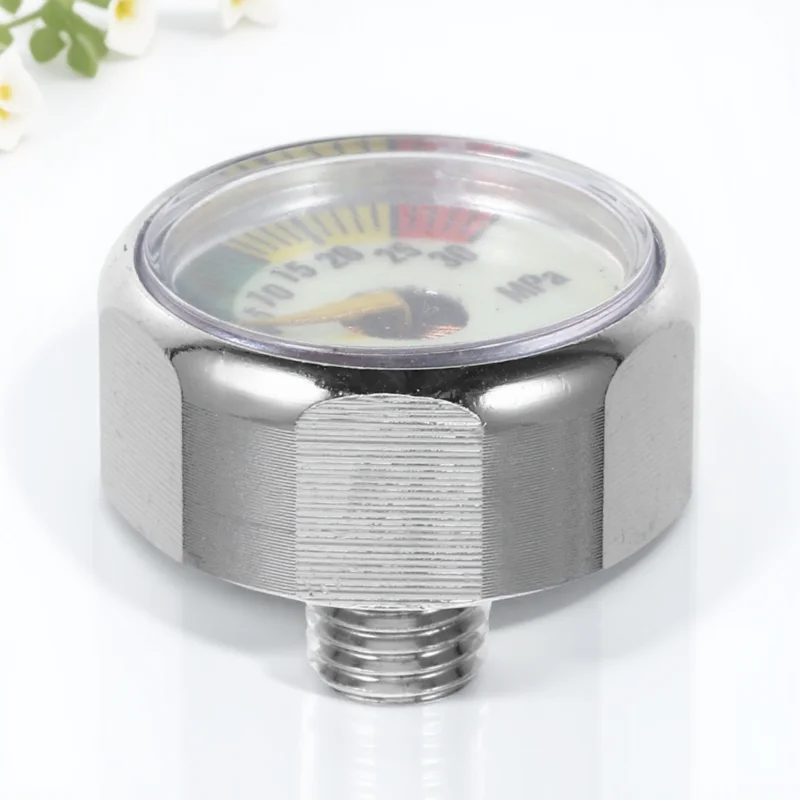 

Luminous Scuba Cylinder Pressure Gauge 30M Waterproof Depth Gauge For Night Diving Accurate Underwater Pressure Meter Reusable