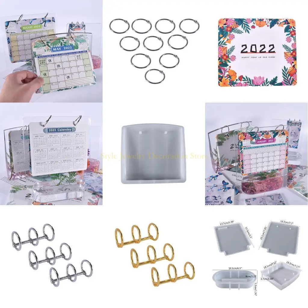 

D46E календарь висящая доска ультрафиолетовая эпоксидная смоля с эпоксидной смолой