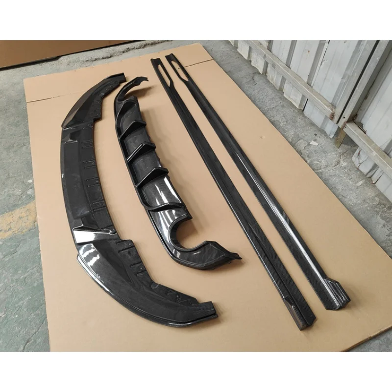 

Передний бампер из углеродного волокна, задний диффузор, боковая юбка в стиле MP для нового модифицированного комплекта кузова BMW 425i G26 серии 4