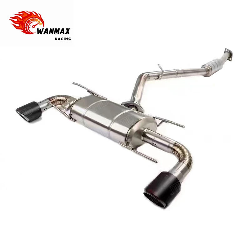 Exhaust System 304 Stainless Steel Back Dual Exit Performance Pipe for 2015  BRZ FA20 2.0L Boxer Polished  Exhaust