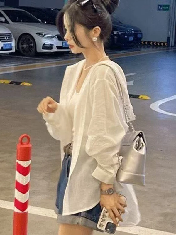 Ladies' Hooded Sun Protection Clothing Spring Autumn 2026 New Summer Thin High-end Elegance Windbreaker Short Outerwear Top