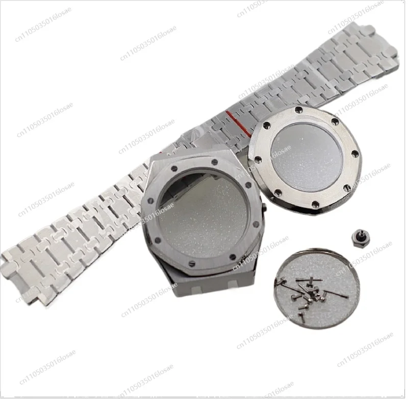 For Farmhouse Oak NH35 Case Modified Watch Mechanical Watch Accessories Assembly Table 42mm Diameter Men's Business Watch