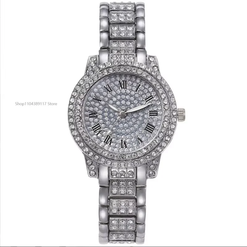 Casual Ladies Quartz Wrist Watch Bracelet Set 6PCS Set Women Watch Clock Roman Dial Luxury Brand Design Women Montre Femme Reloj