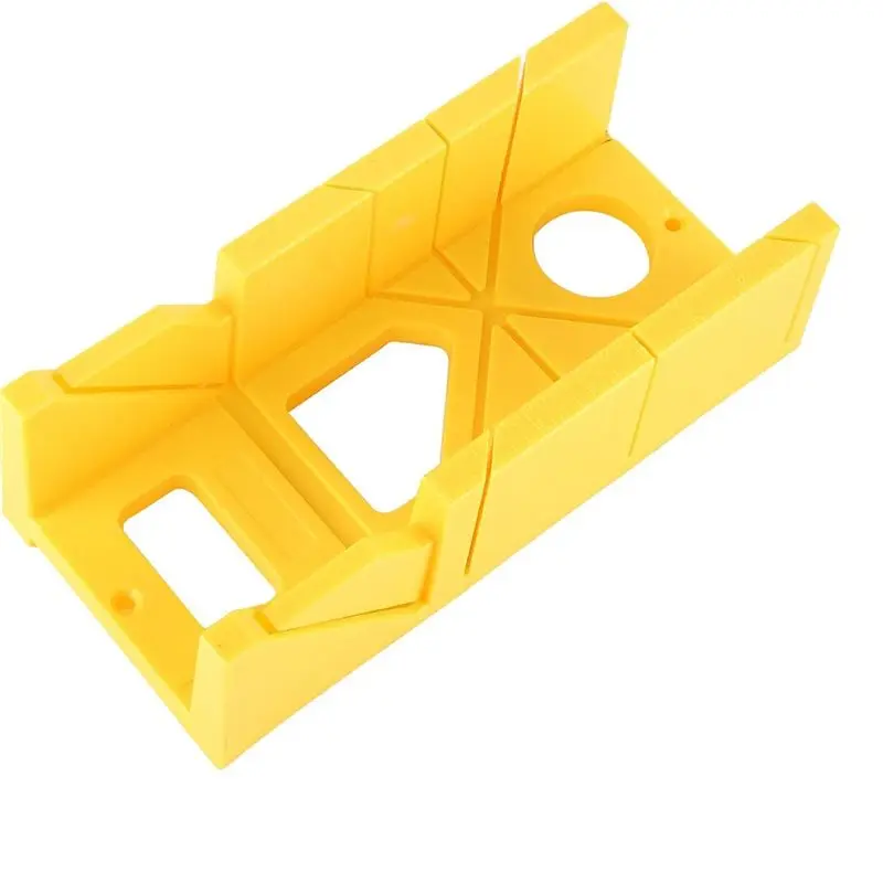A53Q-Miter Box 12 Inch, Miter Box With Ruler Graduation, 45 Degree, 135 Degree Preset Cutting Box
