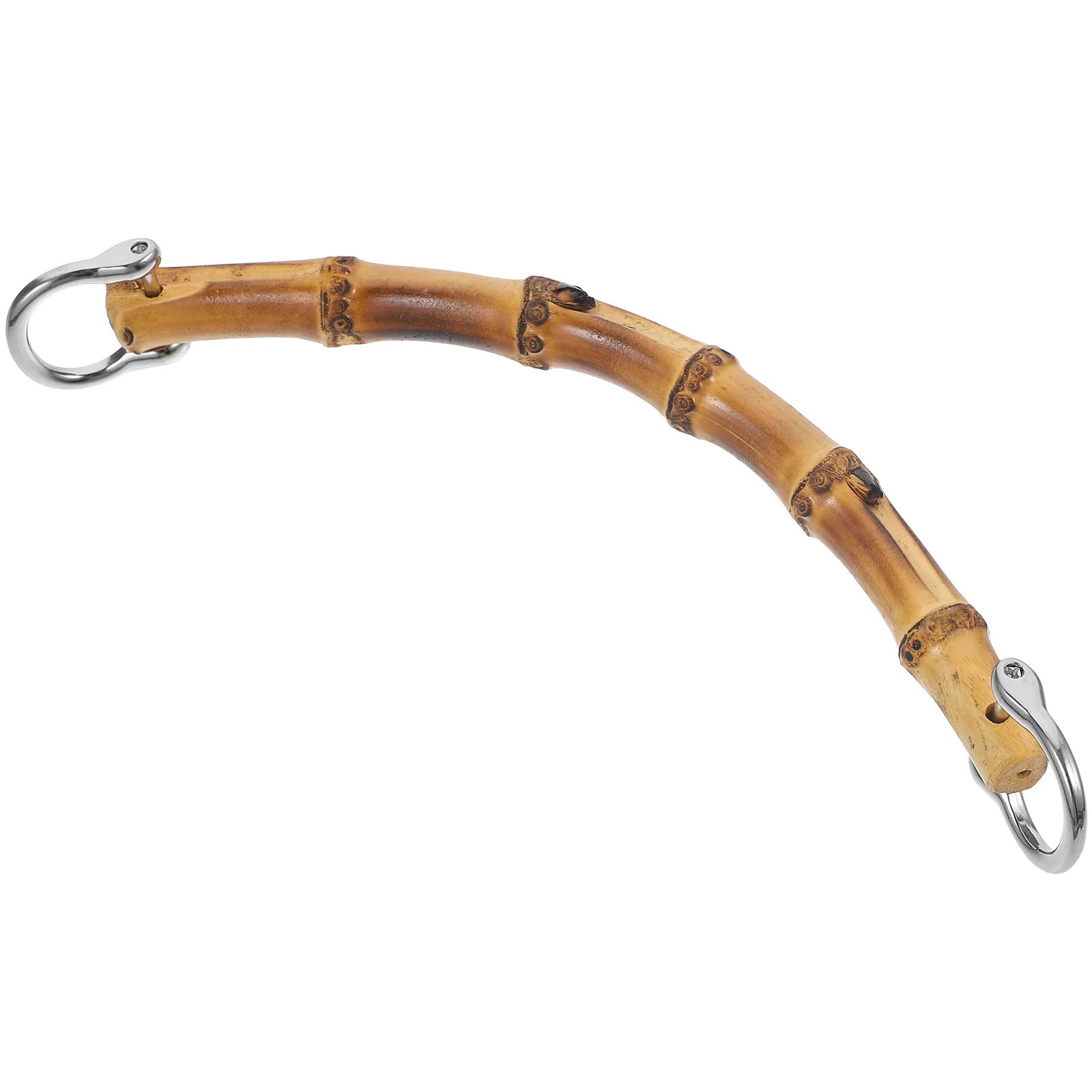 

1Pcs Handles for Handbag Exquisite Craftsmanship Bamboo Bag Strap Replacement DIY Handbag Accessories Lightweight Fashionable