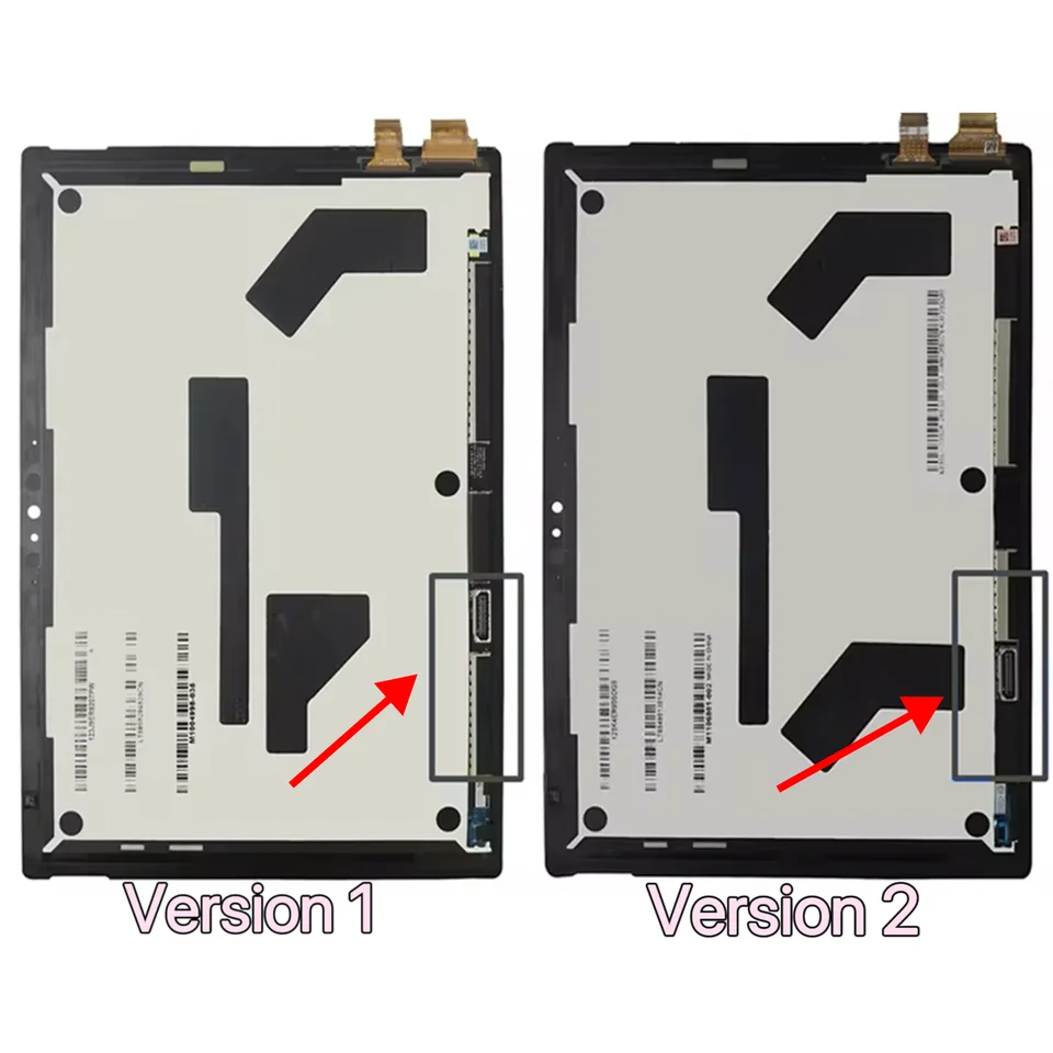 For Microsoft Surface Pro 7 1866 LCD Display Touch Screen