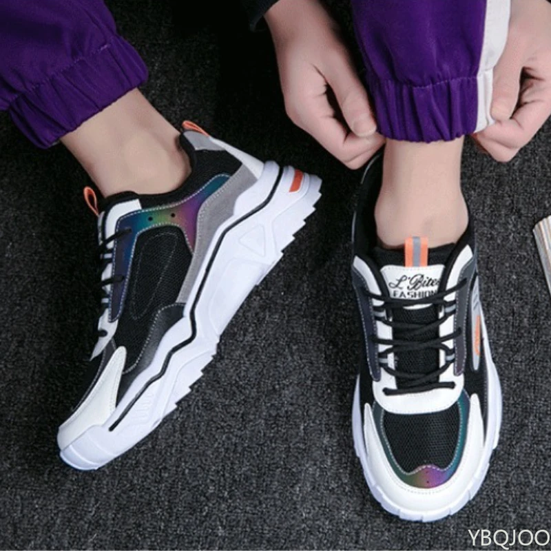 

Мужские кроссовки 2025: летние, дышащие, сетчатые, спортивные, повседневные, для подростков, увеличивающие рост, в стиле «папины кроссовки», модные, удобные и стильные