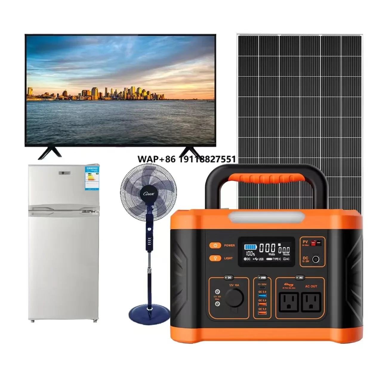 

Оптовая продажа портативных солнечных генераторов Super Green Energy 600 Вт·ч для использования на открытом воздухе