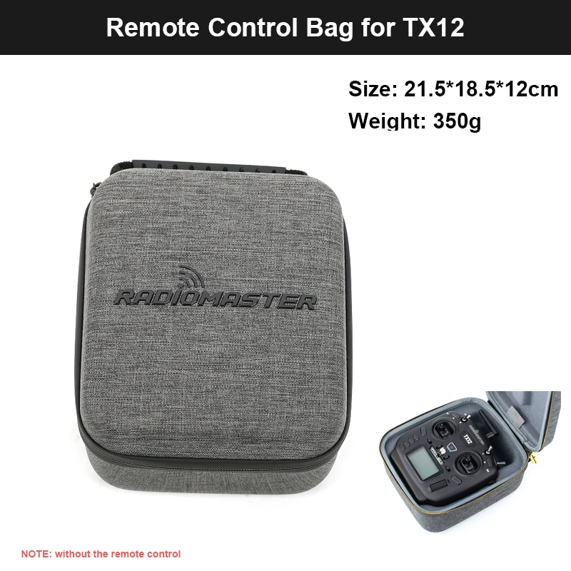 Radiomaster Remote Control Professional Storage Bag Carrying Suitcase Case Hand Bag Box for Radiomaster TX12 TX16S