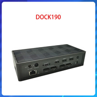 90%NEW Original DOCK190 Switch Docking Station Laptop Power Supply 2 Dual Screen 4K PD100W Flat Docking Station DL-6950