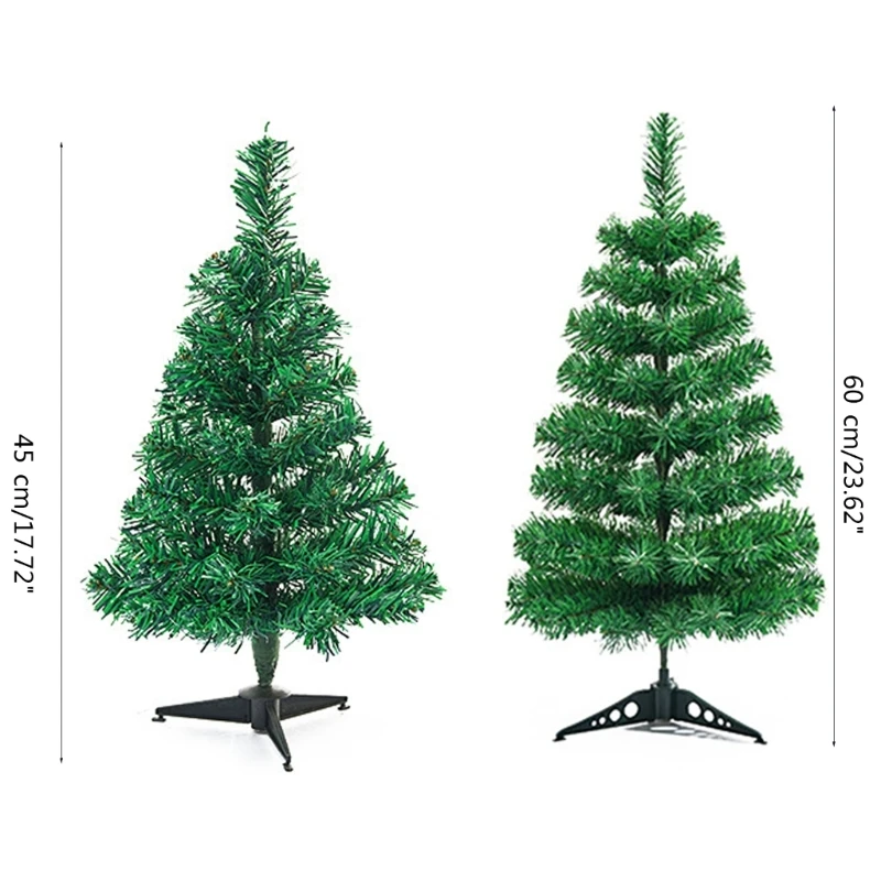 분리형 크리스마스 트리 장식 인공 나무 PVC 홈 파티 정원 장식 트리 2024 신년 Navidad Dropshipping