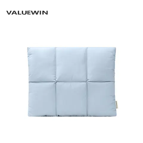 Puffy 13 14 Inch Laptop Sleeve Quilted Padded Computer Cover Bag for Women 14 16 inch Laptop Carrying Case for Macbook Air Pro