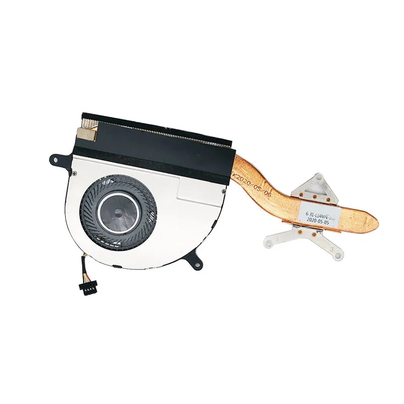 

Laptop CPU Fan&Heatsink For CLEVO 6-31-L140S-102 6-31-L14MN-100 6-31-L14MN-101 6-31-L140N-101 EGC-75040S1-0AH L140CU L141CU