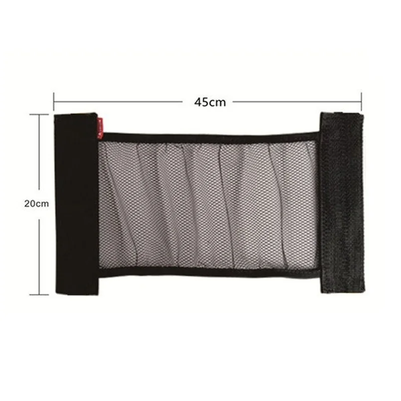 Auto Terug Kofferbak Elastisch Mesh Vaste Bandjes Auto-interieur Organisator Brandblusser Opbergnet Rugleuning Bevestigingstas Auto-accessoire