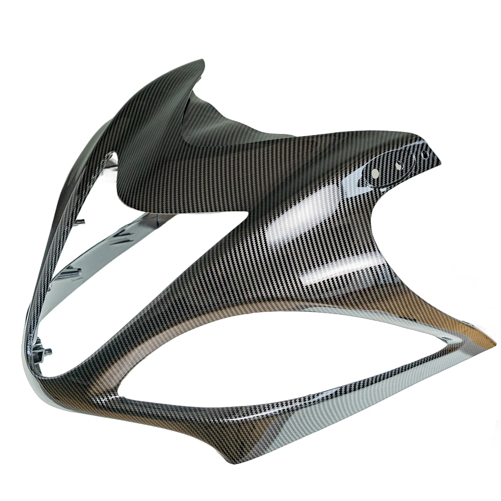 Carbon Fiber Pattern Front Nose Headlight Fairing Cover Cowl for suzuki hayabusa gsx-1300r gsx1300r 2008-2020