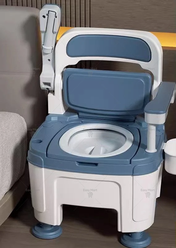 Indoor maternity adult toilet room bedroom universal  chair urine mobile toilet