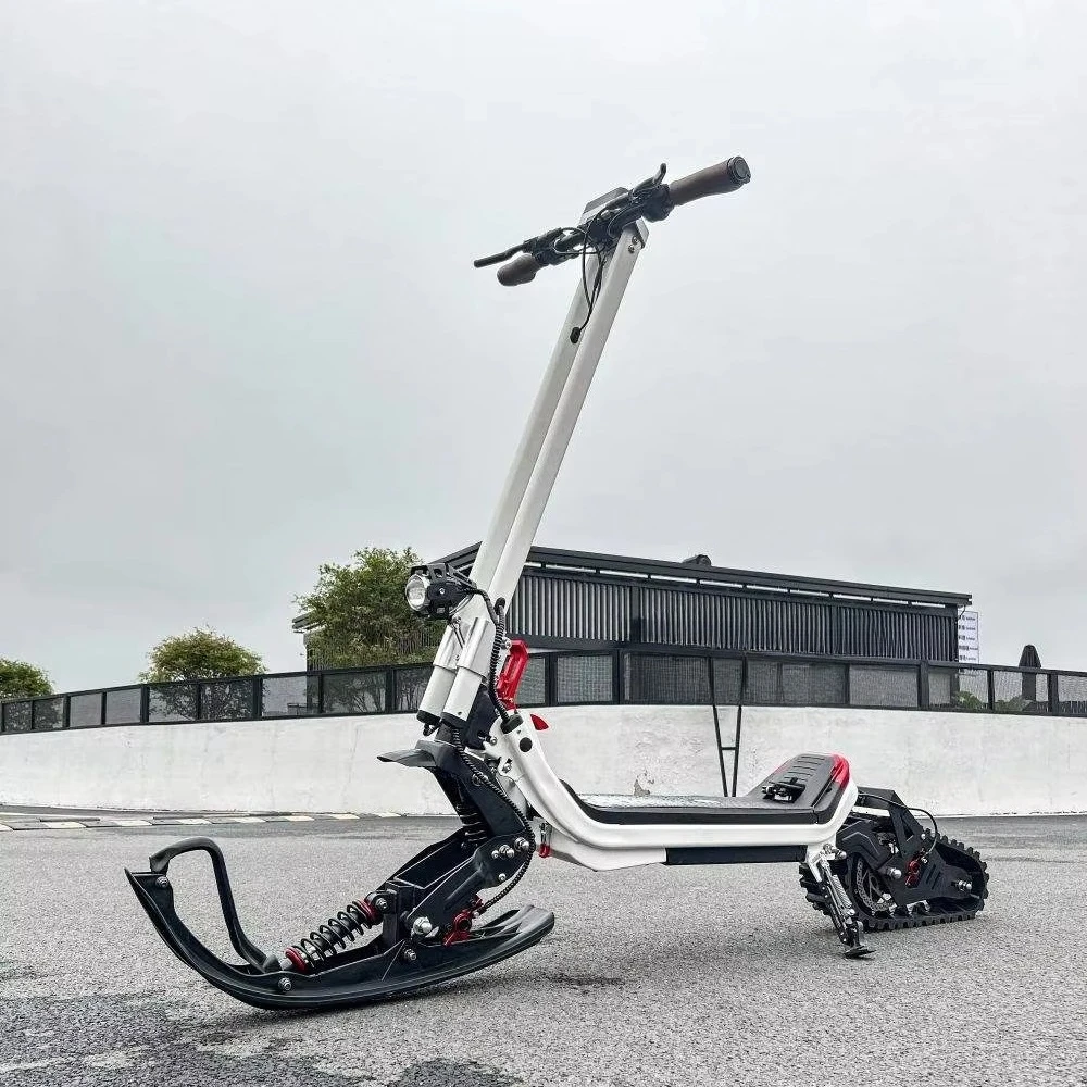 

G63 hot-selling three-in-one snow two-wheel tracked 1500W 30Ah electric scooter electric snowmobile