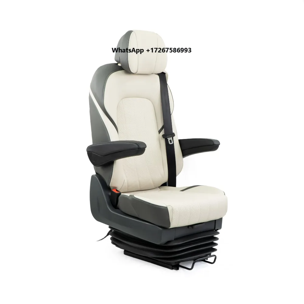 

Top Selling Wholesale Custom Adjustable Leather Luxury RV Driver Seat for Iveco, Ousheng, Baodi, Deyi, Etc
