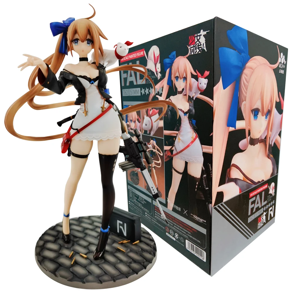 21CM Anime Game Girls' Frontline FAL Figure 1/8 Standing Model Toy Gift Collection Aciton Figure Comes with Special Weapon PVC