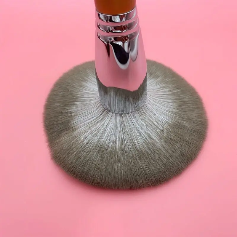 Loose Powder Brush Fiber Wool Large Round Powder Foundation Blush Brush Multifunctional Makeup Cosmetic Accessories For Girls