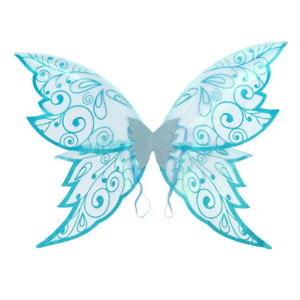 แฟนซีผีเสื้อ Fairy Elf ปีกแต่งตัวกลับตกแต่งฮาโลวีนคอสเพลย์ปาร์ตี้ Props หู Fairy Wand เครื่องแต่งกายปีกหญิง