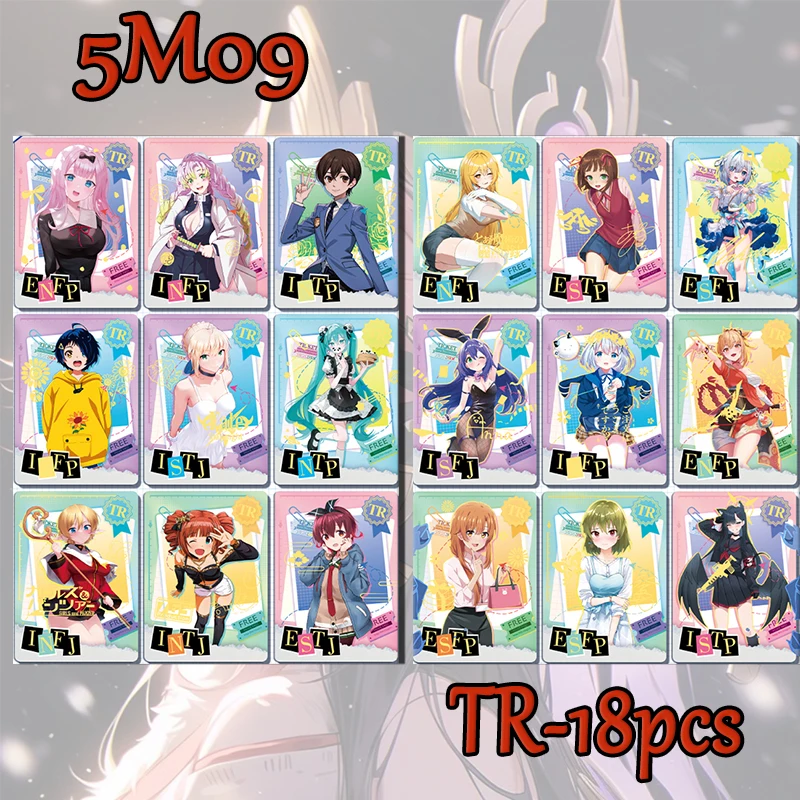 Goddess Story 5M09 SSR PR XR TR card Hatsune Miku York Forger Furina Kanroji Mitsuri boy Toy collection Birthday Christmas gift